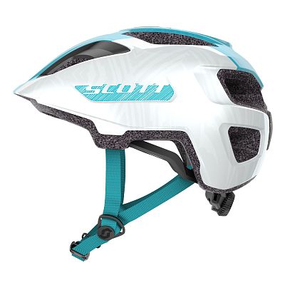 Превью  Шлем велосипедный SCOTT Spunto Jr Pearl White/Breeze Blue